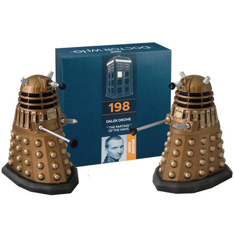 Doctor Who Figurine Collection Dalek Drone Model With Magazine #198 Eaglemoss