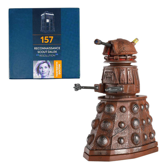 Doctor Who Figurine Collection Reconnaissance Scout Dalek Model Issue #157 Eaglemoss