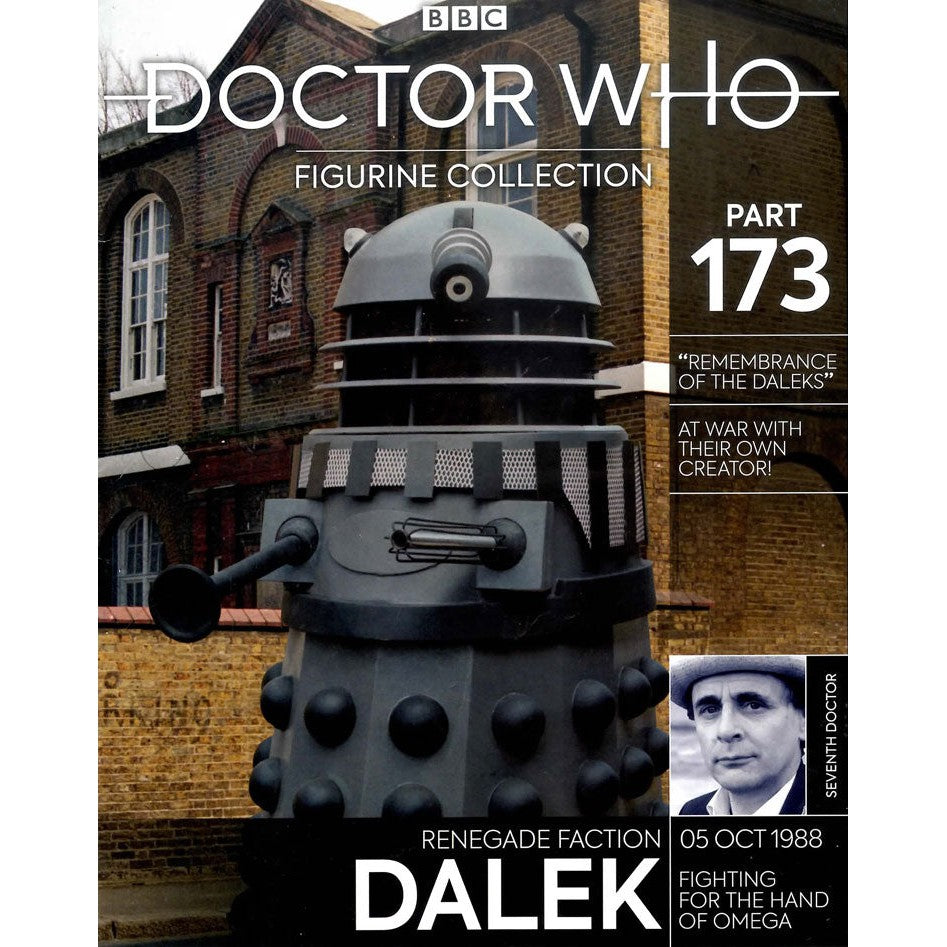 Doctor Who Figurine Collection Renegade Faction Dalek Model & Mag #173 Eaglemoss