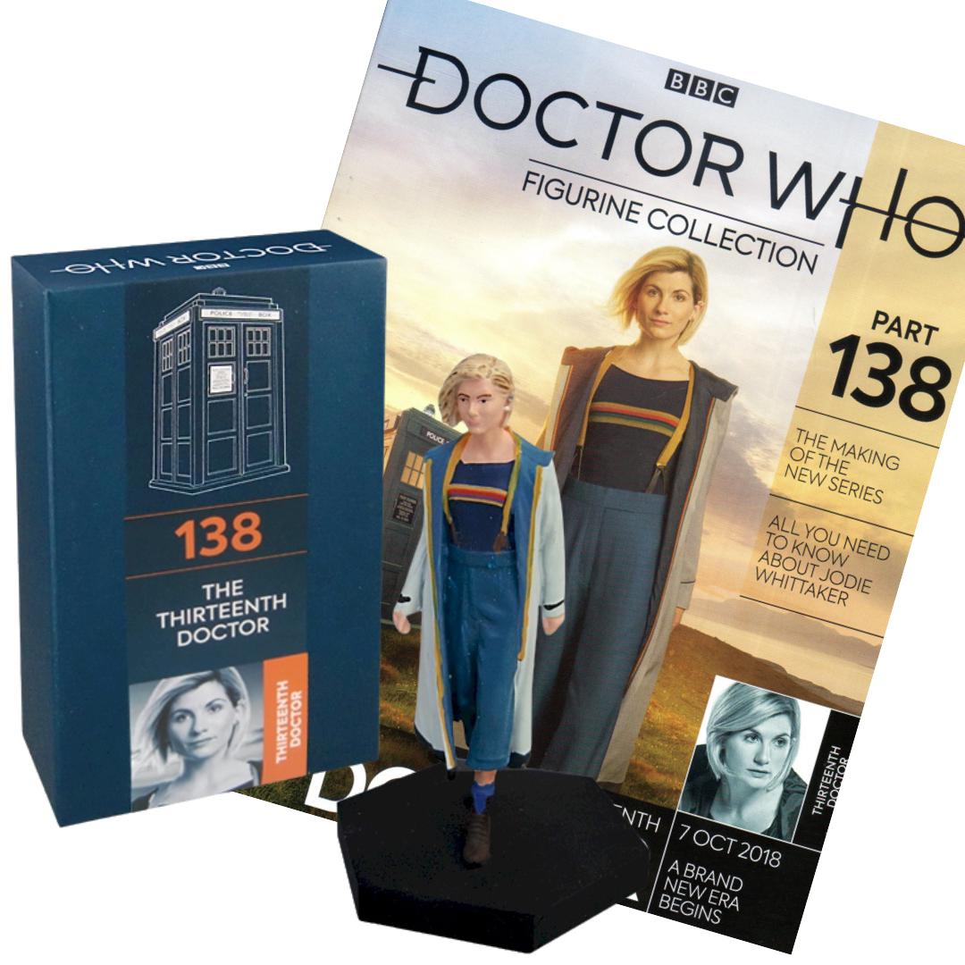 Eaglemoss Doctor Who Figurine Collection - The Thirteenth Doctor #138 With Mag