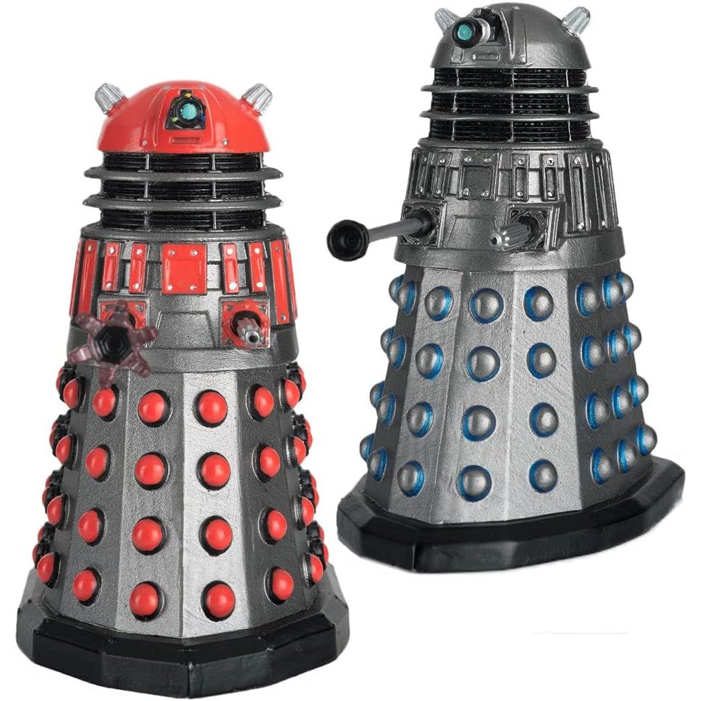 Eaglemoss Doctor Who Time Lord Victorious - Commander & Dalek Scientist Box Set