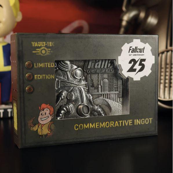 Fallout Limited Edition 25th Anniversary Commemorative Ingot – Starbox ...