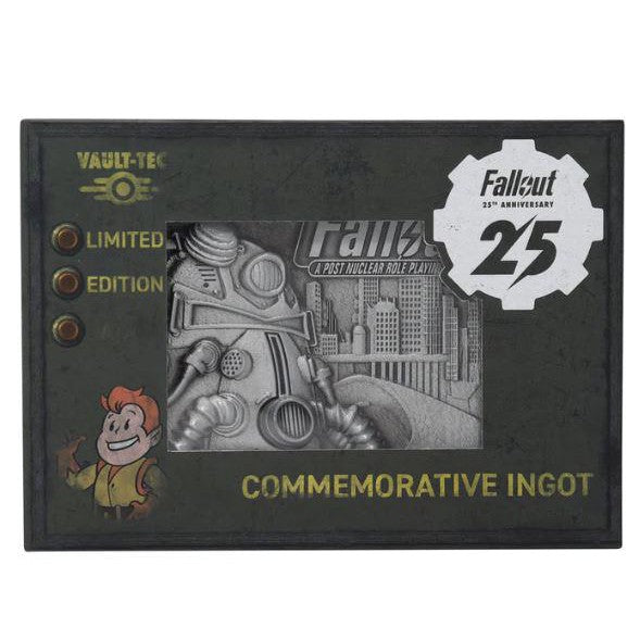 Fallout Limited Edition 25th Anniversary Commemorative Ingot