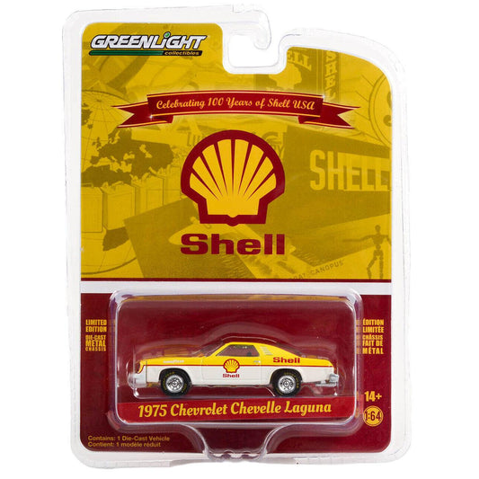 Greenlight 1:64 1975 Chevrolet Chevelle Laguna 100 Years Shell Oil 28100-B