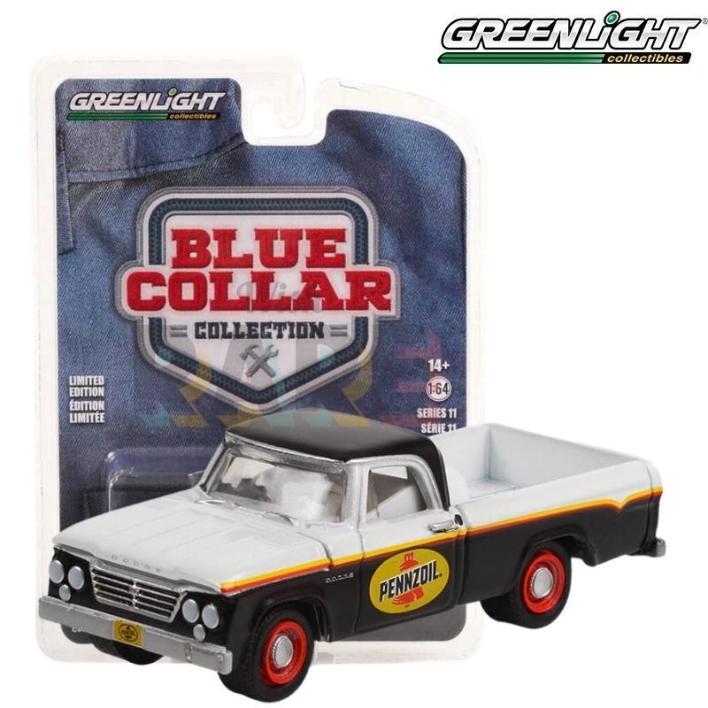 Greenlight Blue Collar 1:64 1964 Dodge D-100 Limited Edition Pennzoil 35240-A