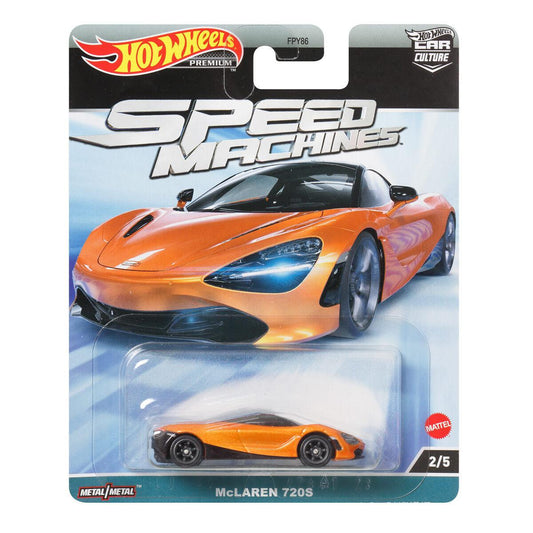 Hot Wheels Car Culture 2023 Speed Machines 1:64 McLaren 720S HKC43 2/5
