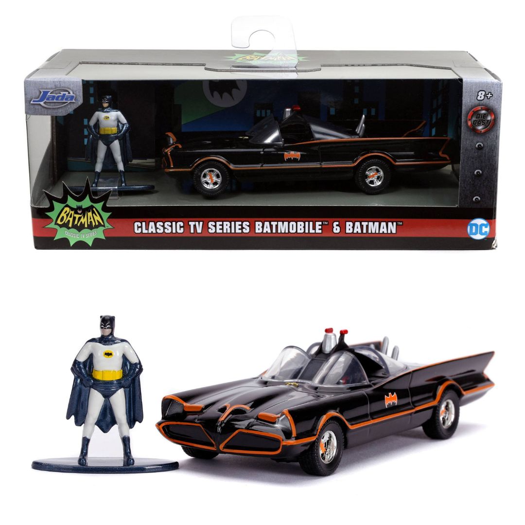 Jada Toys Batman Classic TV Series 1:32 Diecast Model - 1966 Batmobile (With Batman Figure) PRE-ORDER