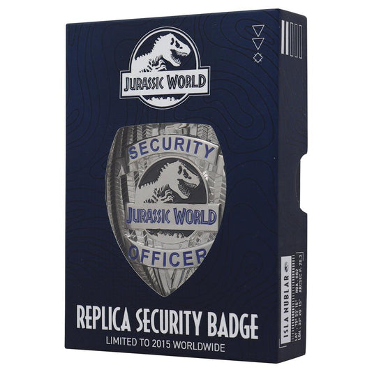 Jurassic World Security Officer Badge Limited Edition Replica