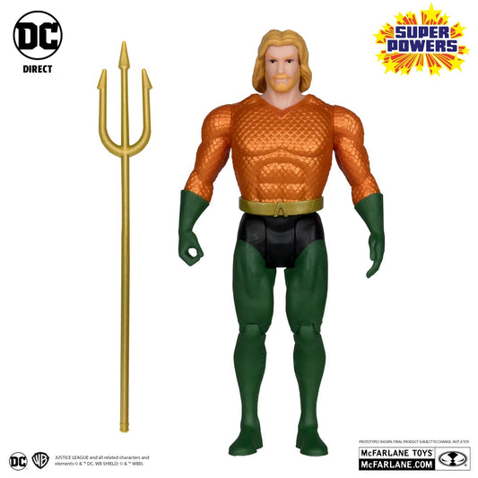 McFarlane Toys DC Direct Super Powers Wave 9 - Aquaman (40th Anniversary Gold Chase) PRE-ORDER