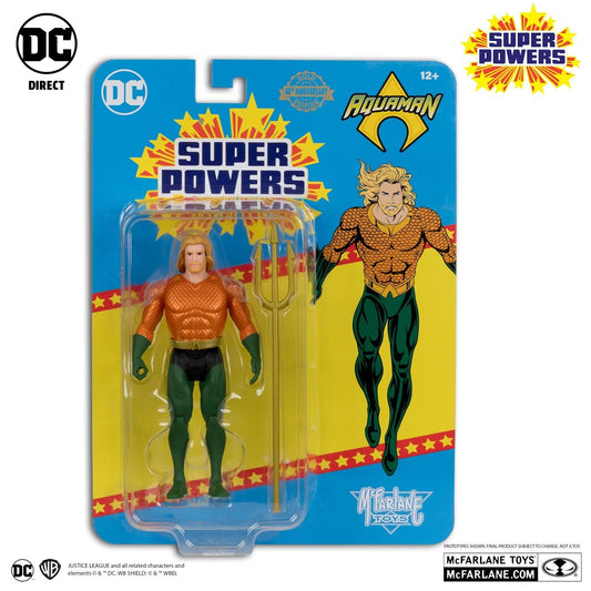 McFarlane Toys DC Direct Super Powers Wave 9 - Aquaman (40th Anniversary Gold Chase) PRE-ORDER