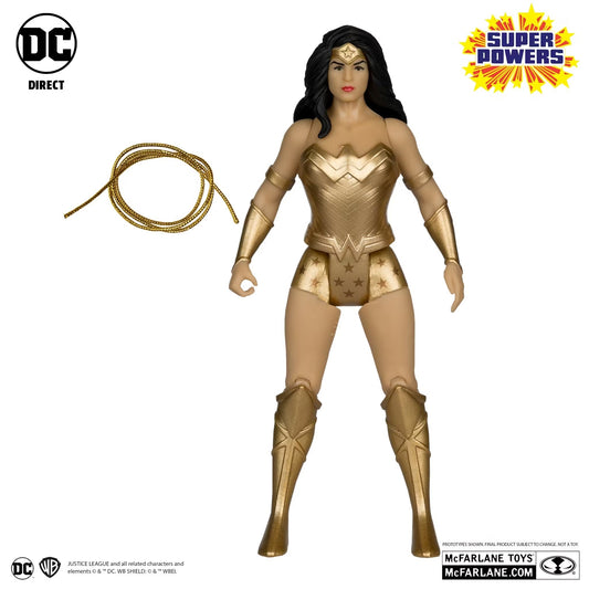 McFarlane Toys DC Direct Super Powers Wave 9 - Wonder Woman (40th Anniversary Gold Chase) PRE-ORDER