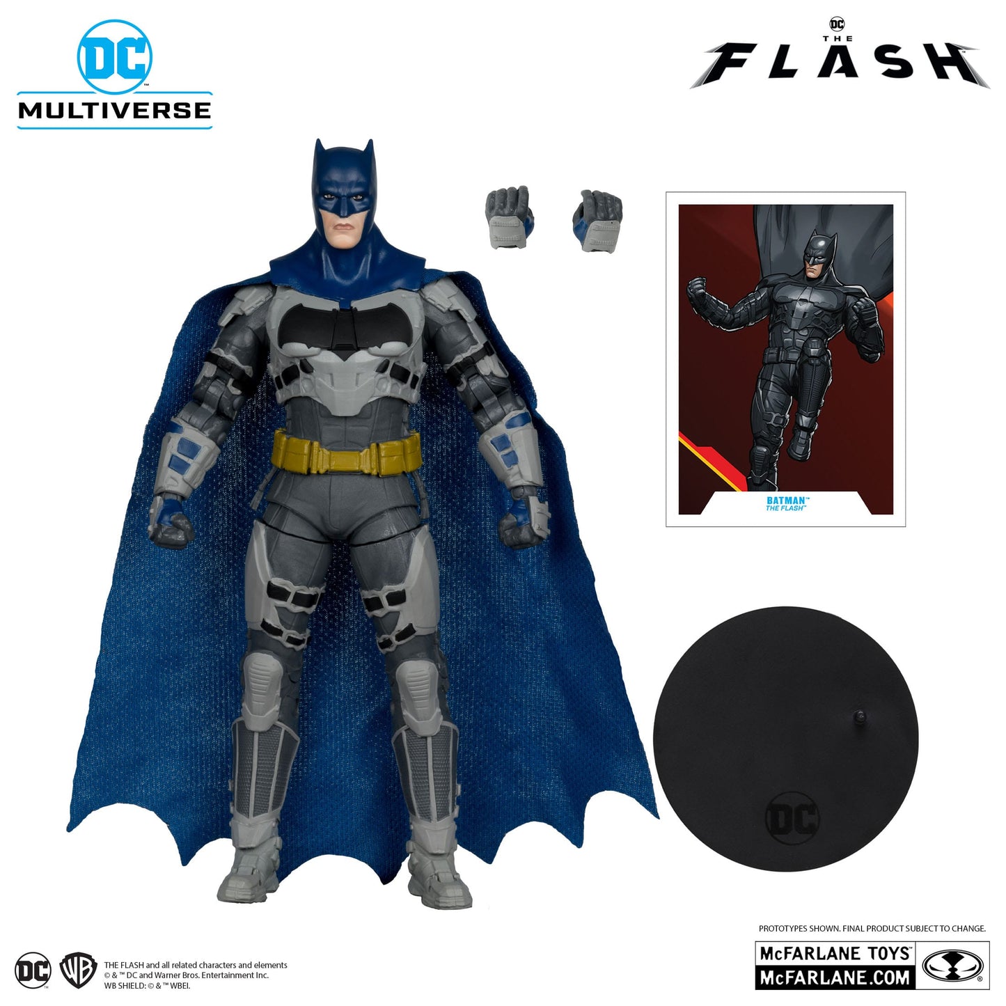 McFarlane Toys DC Multiverse Figure - Batman (The Flash Movie) Platinum Chase Variant PRE-ORDER