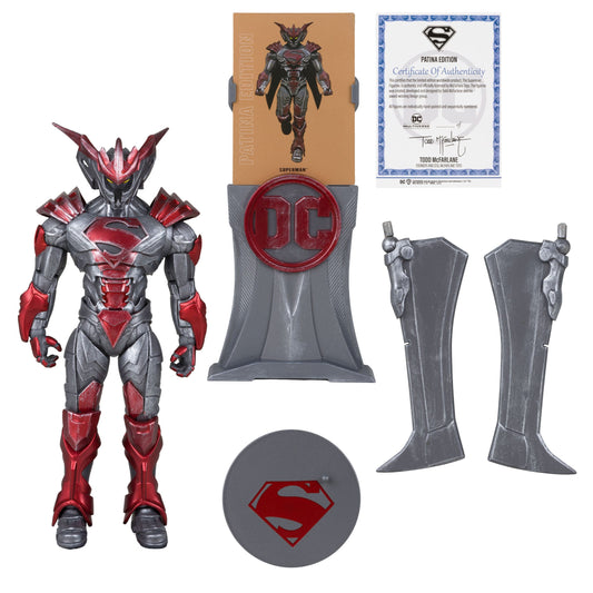 McFarlane Toys DC Multiverse Figure - Superman Unchained Armour (Patina) (Gold Label) PRE-ORDER