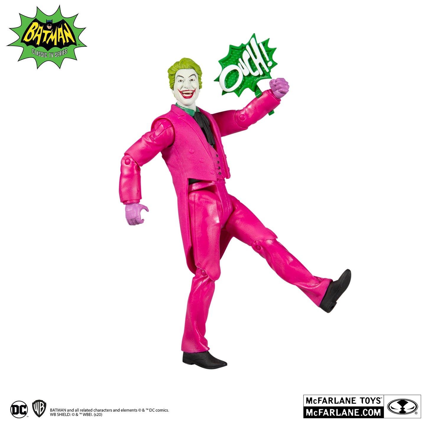 McFarlane Toys DC Retro Batman 66 Wave 1 Figure - The Joker (Classic TV Series) PRE-ORDER