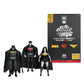 McFarlane Toys DC Super Powers Figure - Batman, Superman, & Wonder Woman (Black & White Accent Edition) Gold Label 3-Pack PRE-ORDER