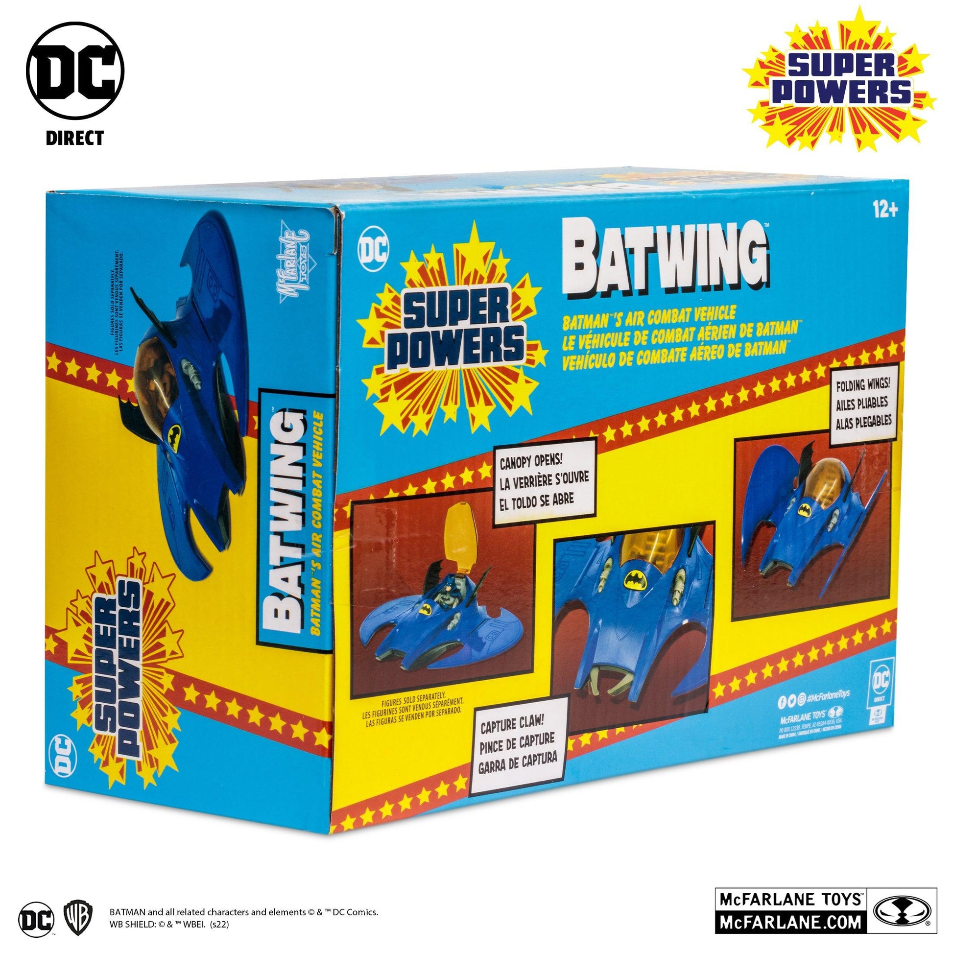 McFarlane Toys DC Super Powers Figure Vehicles Wave 1 - Batwing PRE-ORDER