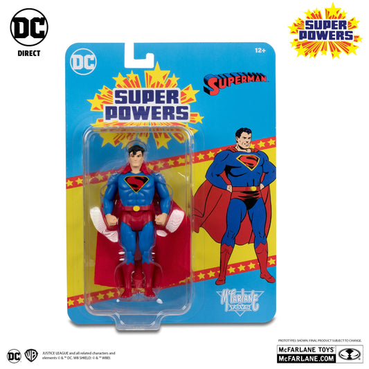 McFarlane Toys DC Super Powers Wave 8 - Superman (Fleischer Variant) PRE-ORDER