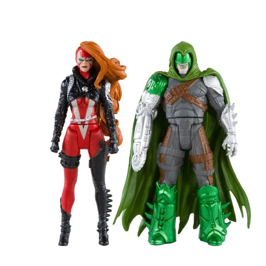 McFarlane Toys Spawn Page Punchers Figures - She Spawn & Curse (Scorched) 2-Pack PRE-ORDER