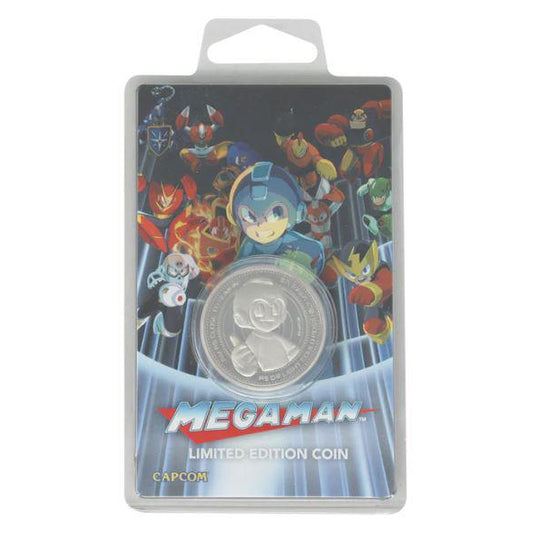 Megaman 30th Anniversary Limited Edition Coin Silver Variant Fanattik