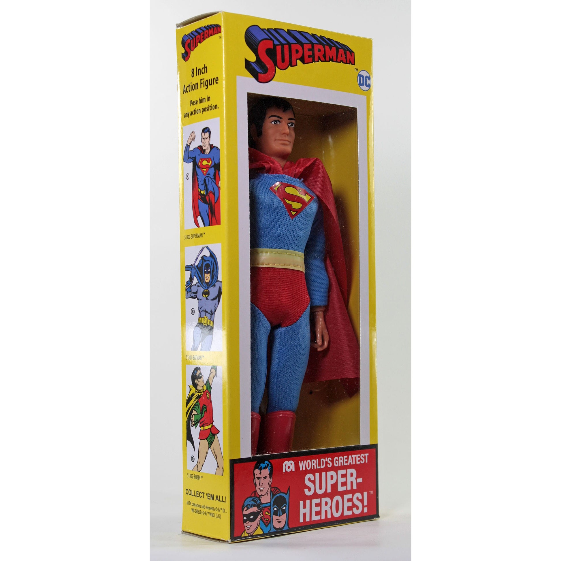 Mego DC Comics Worlds Greatest Super Heroes Superman 50th Anniversary PRE-ORDER