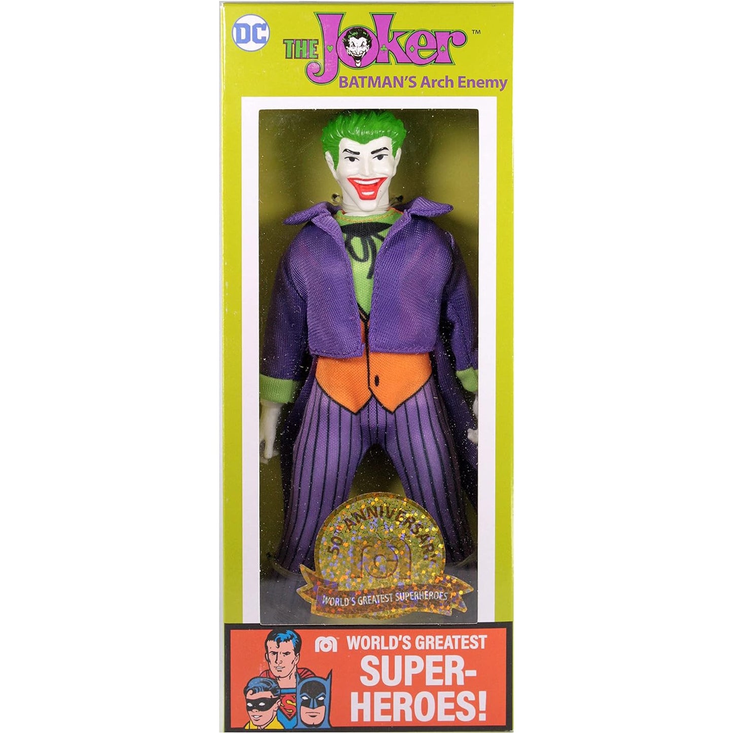Mego DC The Joker 50th Anniversary 8" Action Figure