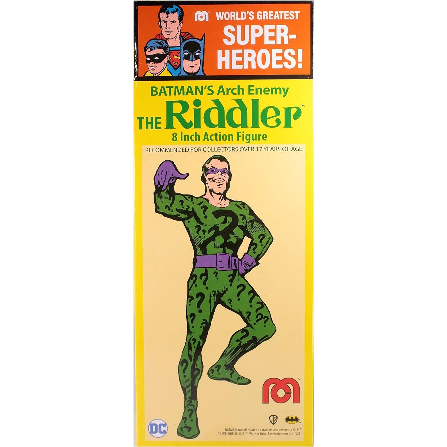 Mego DC The Riddler 50th Anniversary 8" Action Figure