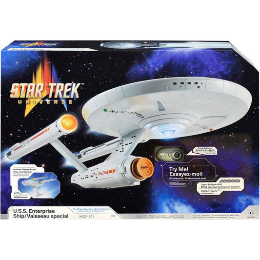 Playmates Star Trek The Original Series USS Enterprise NCC-1701 Replica Model Ship