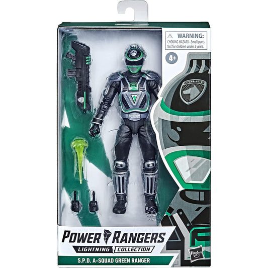 Power Rangers Lightning Collection S.P.D. A-Squad Green Action Figure