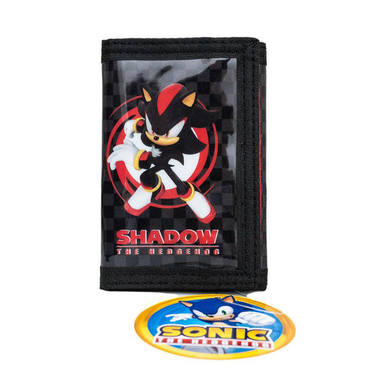 Sonic the Hedgehog Shadow Tri-Fold Coin & Card Wallet
