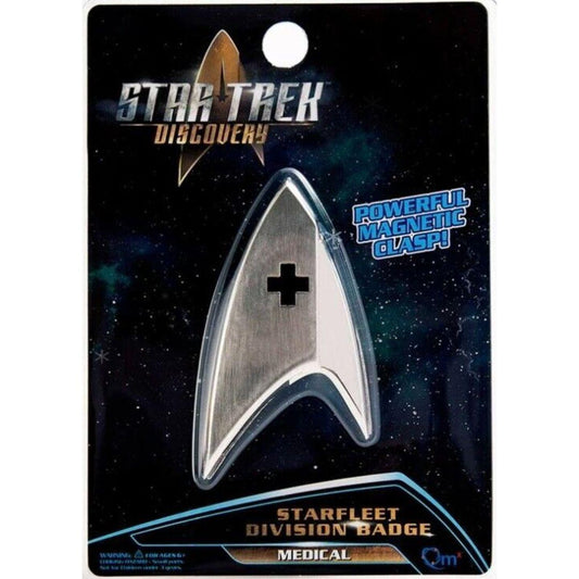 Star Trek Discovery Medical Division Magnetic Badge 1:1 Scale Prop Replica
