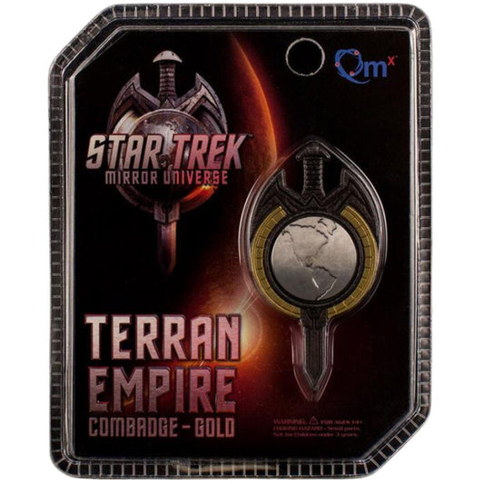 Star Trek Mirror Universe Terran Empire Magnetic Command Communicator Badge QMx