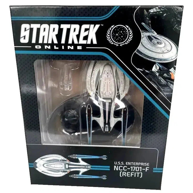 Star Trek Online Uss Enterprise Ncc-1701-f Refit Model Ship Eaglemoss 