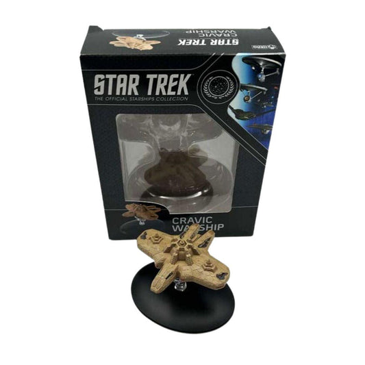 Star Trek Voyager Starship Collection Cravic Warship Model Bonus Issue #37 Eaglemoss (Unreleased)