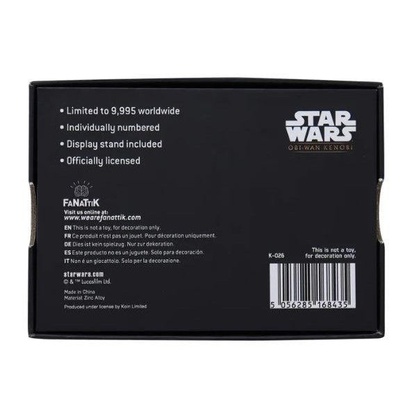 Star Wars Limited Edition Obi-Wan Kenobi Collectable Ingot
