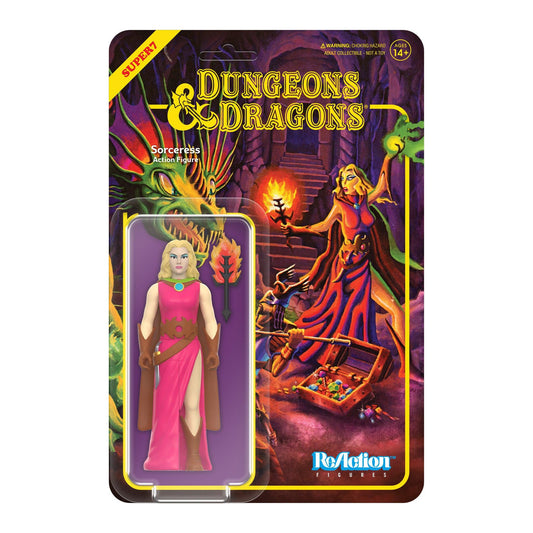 Super7 Dungeons & Dragons ReAction Figure Wave 1 - Sorceress (Basic Box Set) PRE-ORDER