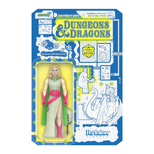 Super7 Dungeons & Dragons ReAction Figure Wave 4 - Sorceress (Glow) SDCC 2024 PRE-ORDER