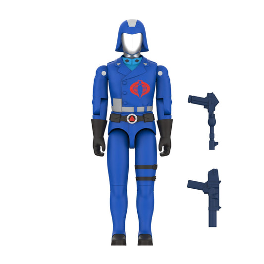 Super7 G.I. Joe ReAction+ Figure Wave 1 - Cobra Commander (Cartoon) PRE-ORDER