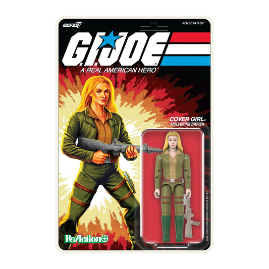 Super7 G.I. Joe ReAction+ Figure Wave 1 - Cover Girl (Blonde) PRE-ORDER