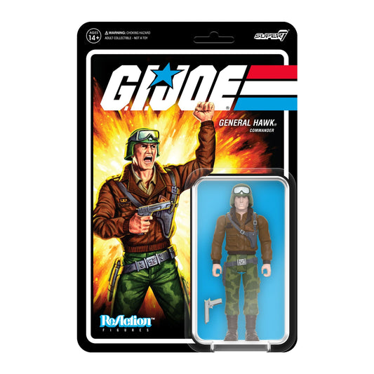 Super7 G.I. Joe ReAction Figure Wave 7 - General Hawk