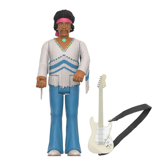 Super7 Jimi Hendrix ReAction Figure - Jimi Hendrix (Festival) PRE-ORDER