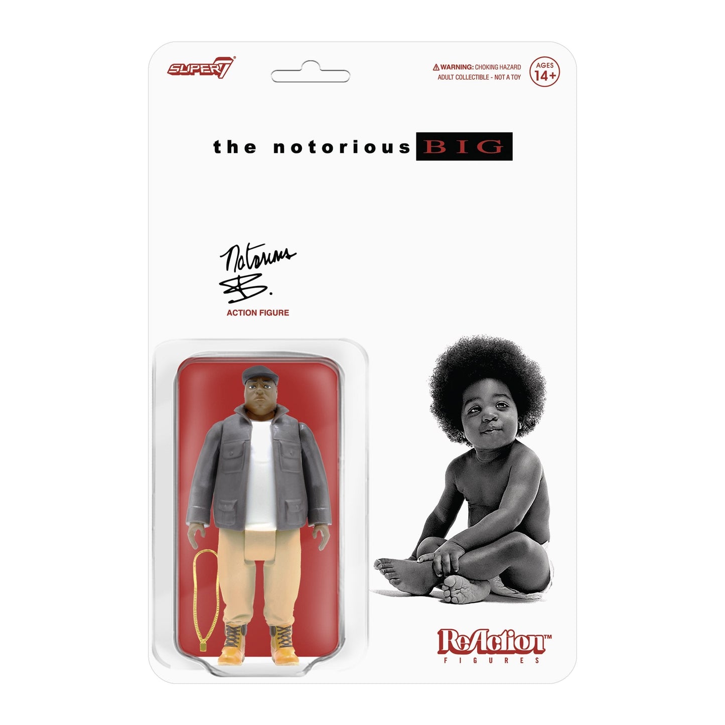 Super7 Notorious B.I.G. ReAction Figure - The Original PRE-ORDER