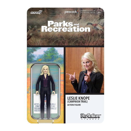 Super7 Parks and Recreation ReAction Figure Wave 4 - Leslie Knope (Campaign)