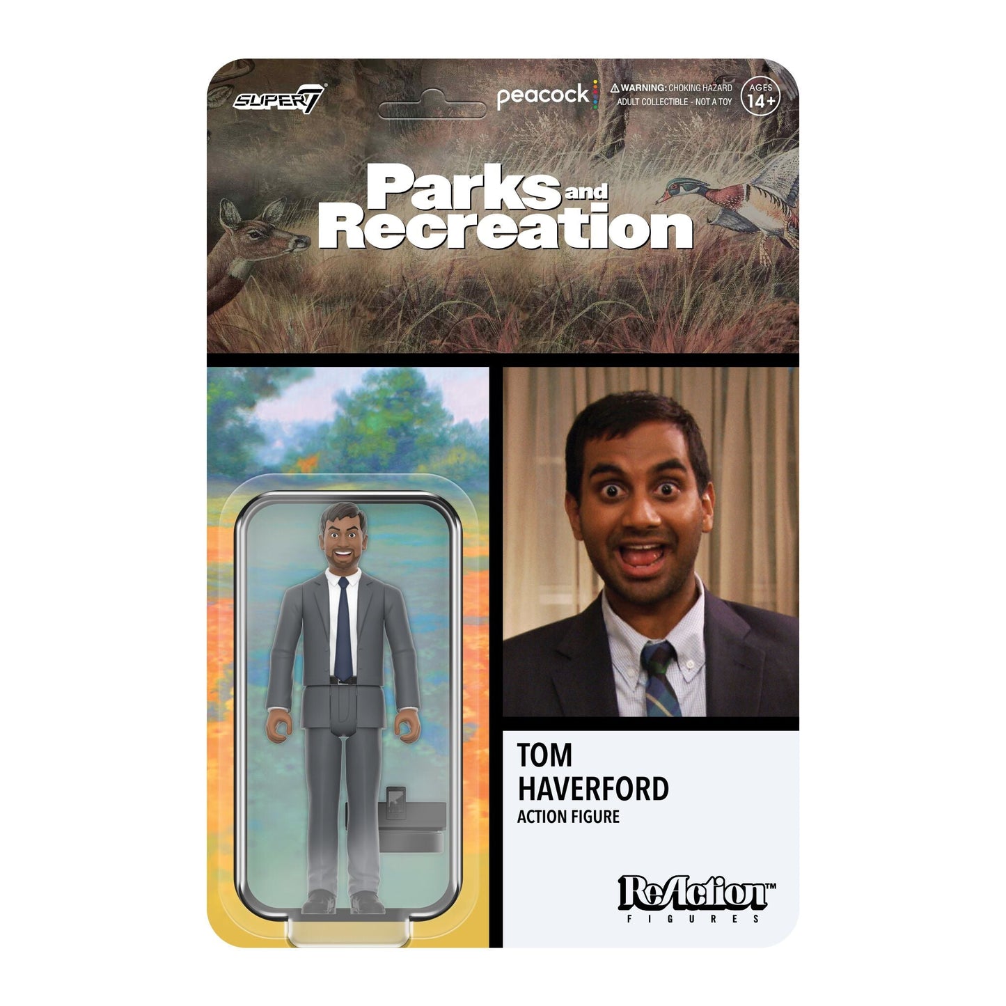 Super7 Parks and Recreation ReAction Figure Wave 4 - Tom Haverford