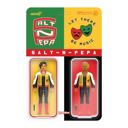 Super7 Salt-N-Pepa ReAction Figures - Let There Be Music (Push It) 2-Pack