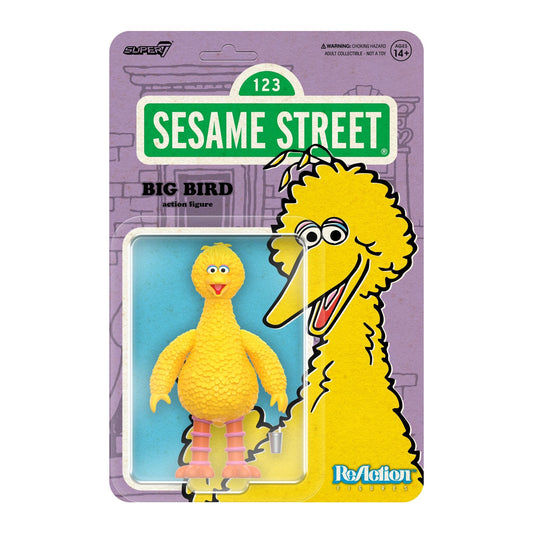 Super7 Sesame Street ReAction Figure Wave 3 - Big Bird PRE-ORDER