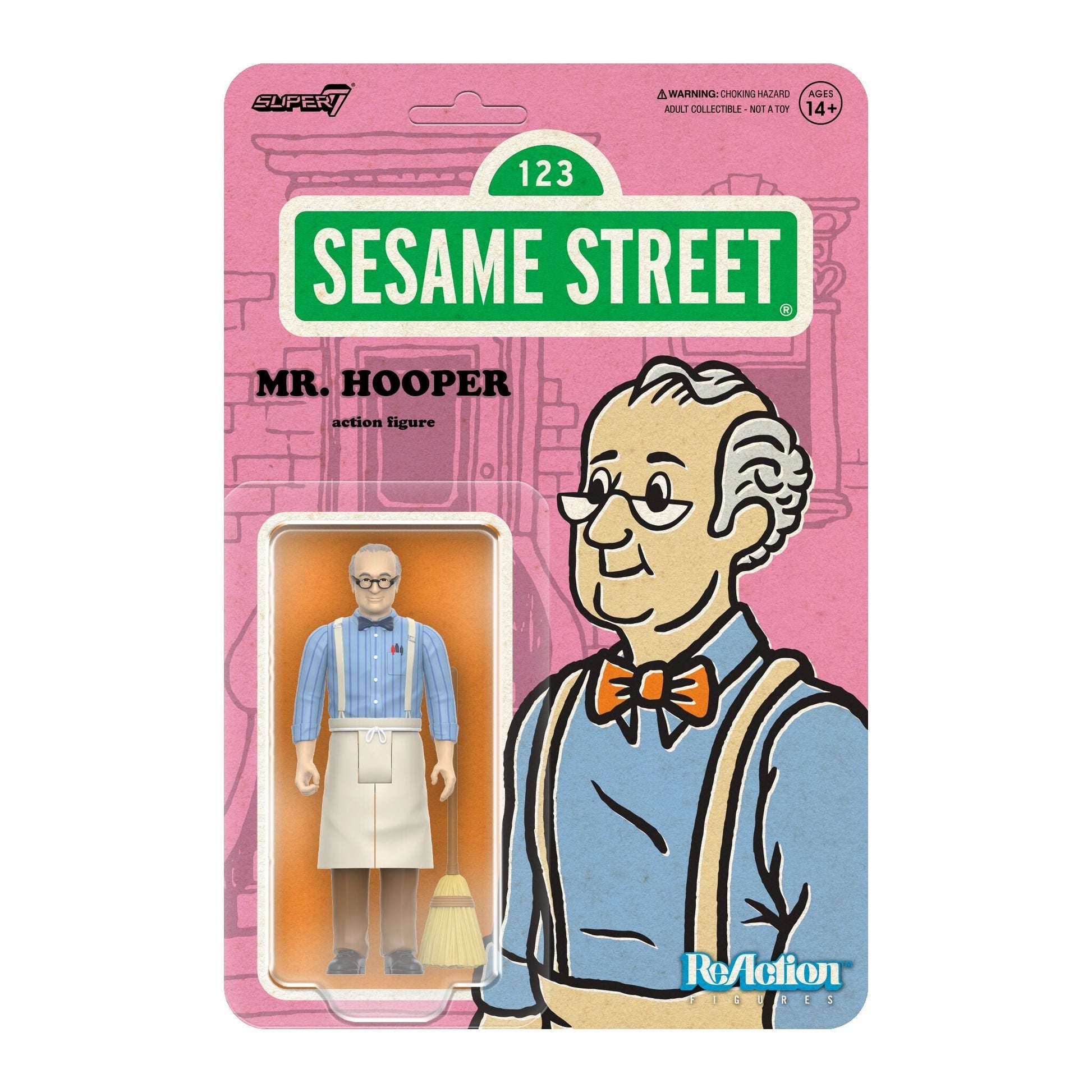 Super7 Sesame Street ReAction Figure Wave 3 - Mr. Hopper PRE-ORDER