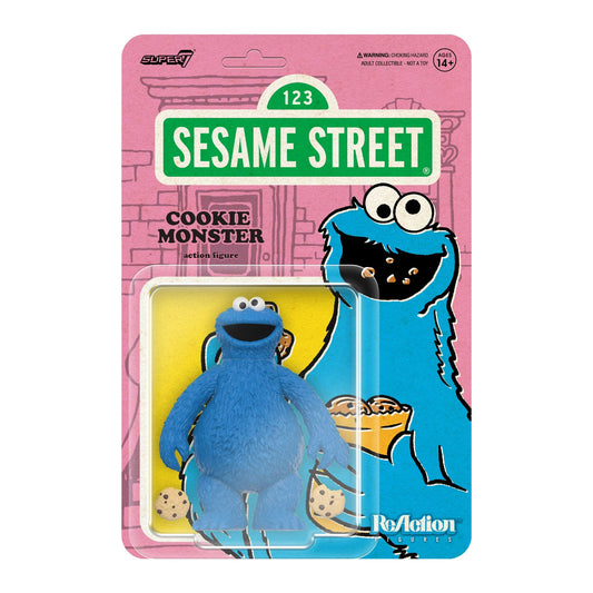Super7 Sesame Street ReAction Wave 2 - Cookie Monster Action Figure PRE-ORDER