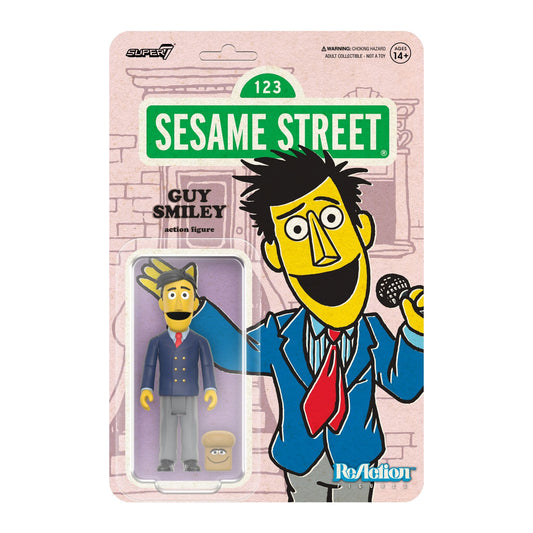 Super7 Sesame Street ReAction Wave 2 - Guy Smiley Action Figure PRE-ORDER