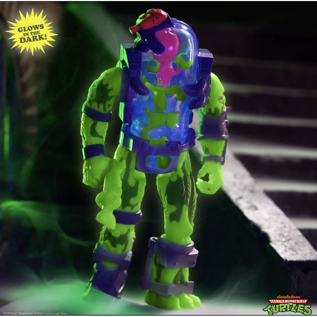 Super7 Teenage Mutant Ninja Turtles ReAction Figure - Mutagen Man (Glow) Exclusive PRE-ORDER