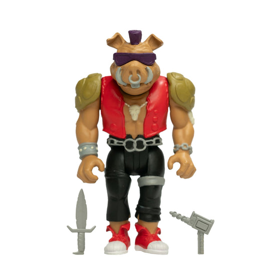 Super7 Teenage Mutant Ninja Turtles Reaction Figure Wave 10 - Bebop (Pizza To Go) SDCC 2024 PRE-ORDER